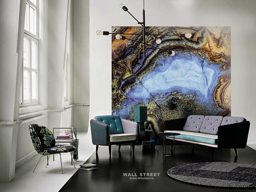 Фотообои в интерьере артикул Elegant 16, ELEGANT, Wall street