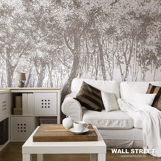 Фотообои в интерьере артикул Estampe 29, ESTAMPE, Wall street
