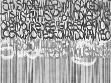 Чёрные фотообои Wall street CALLIGRAFFITI Calligraffiti 27