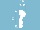 Артикул MX038, 44Х16, Молдинги и углы, Cosca в текстуре, фото 1